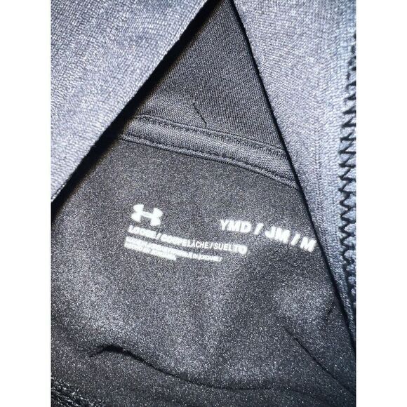 Under Armour Girls Hoodie  Loose Black Glitter Logo - Picture 5 of 7